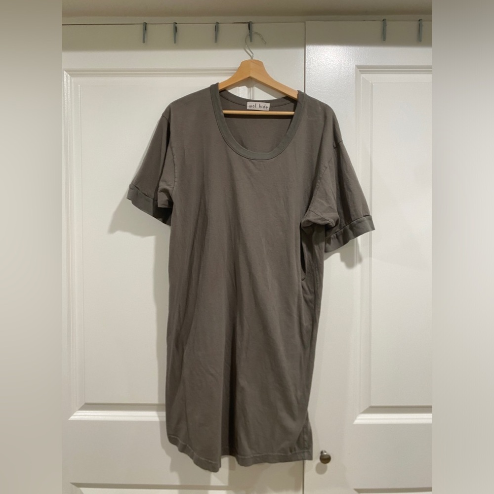 Wol Hide Scoop Neck Dress